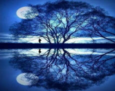 full-moon-reflection